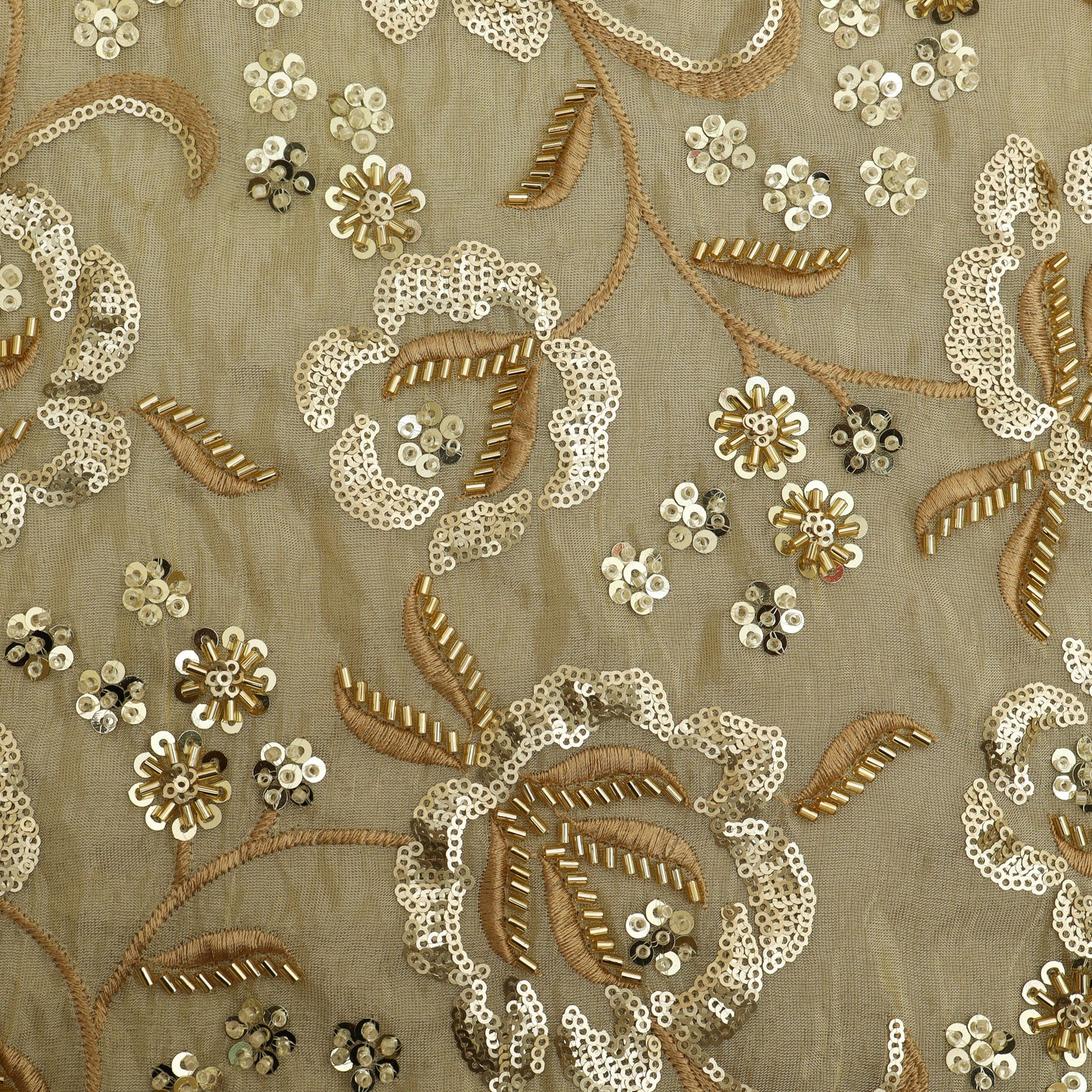 Colored Tissue Embroidery Fabric