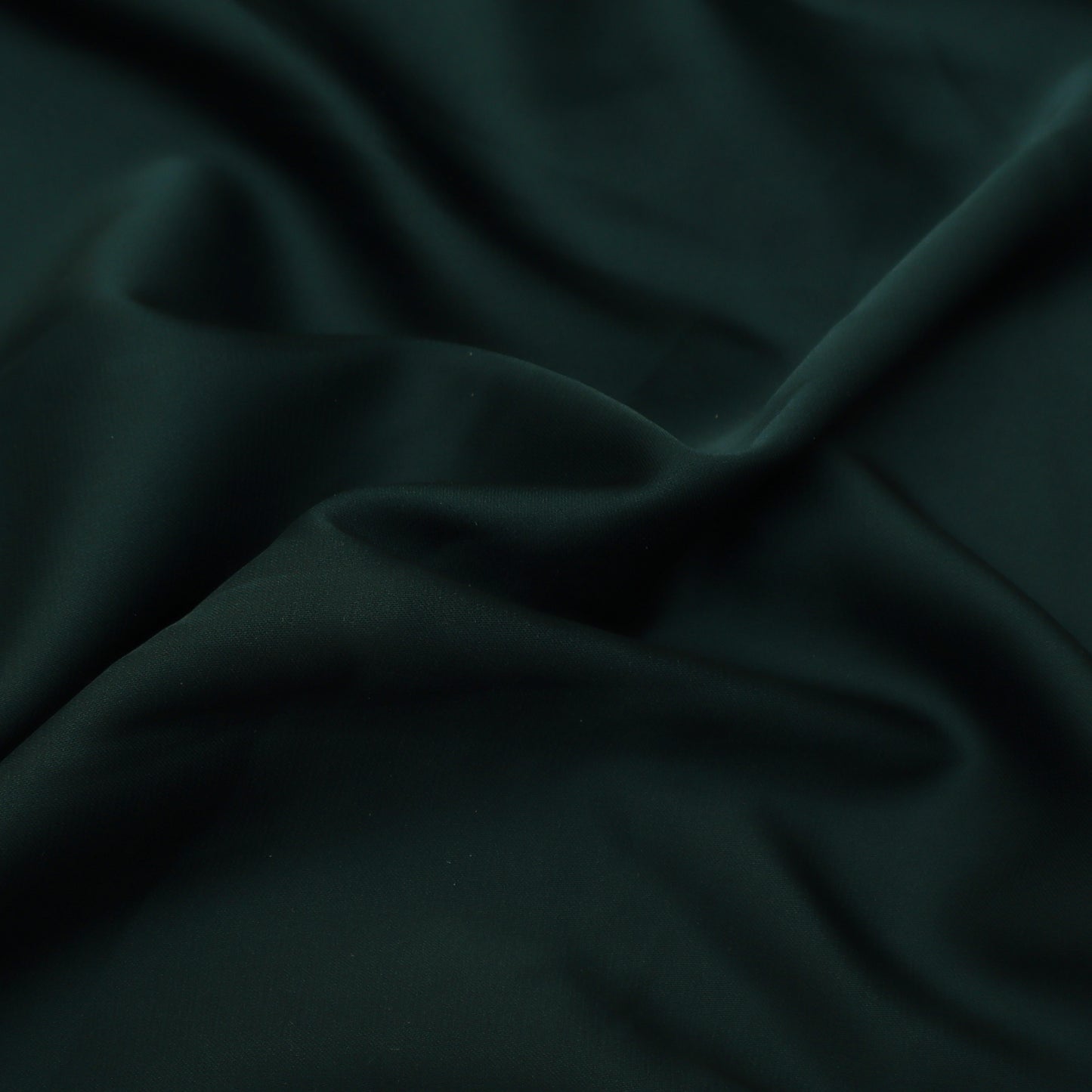 Bottle Green Color Armani Satin Fabric