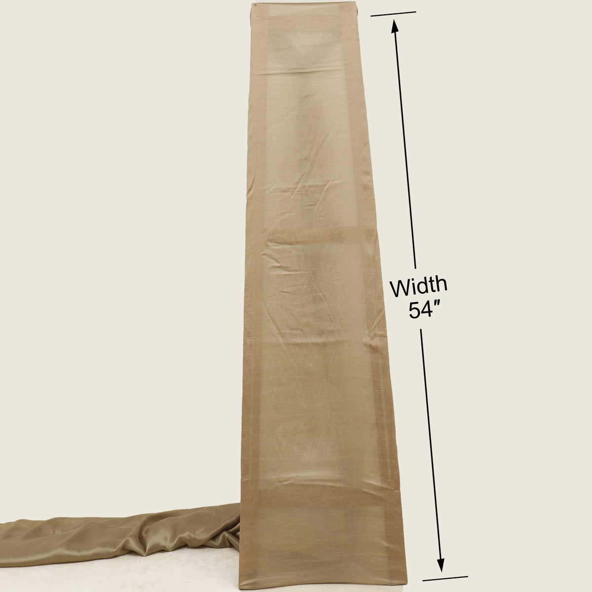 Organza Border Fabric