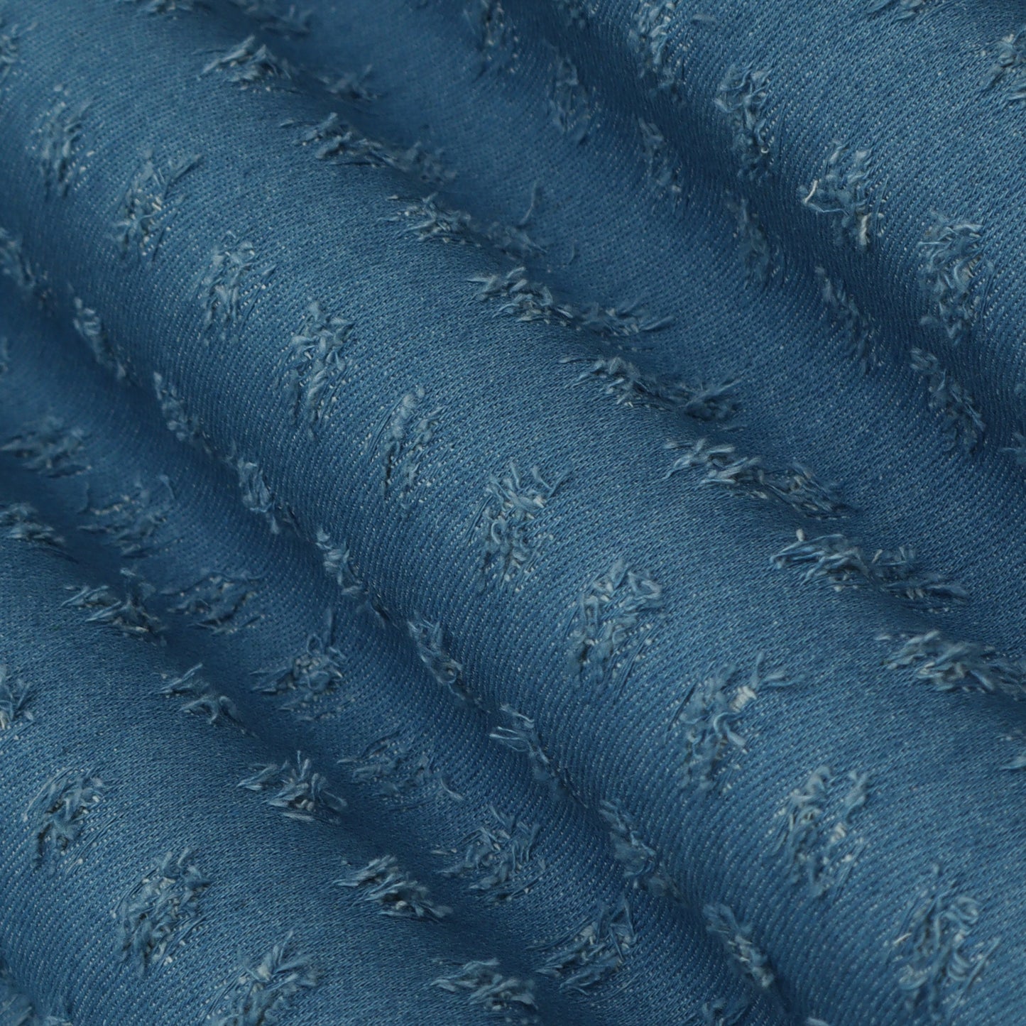 Denim Embroidery Fabric