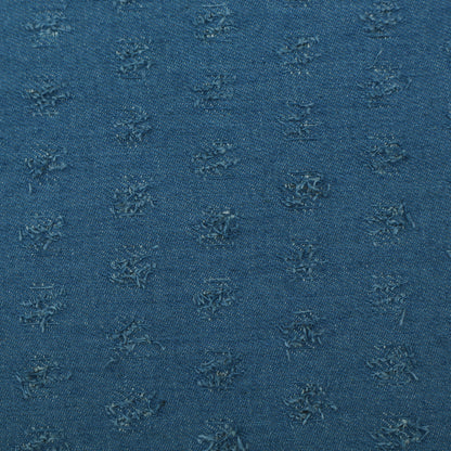 Denim Embroidery Fabric