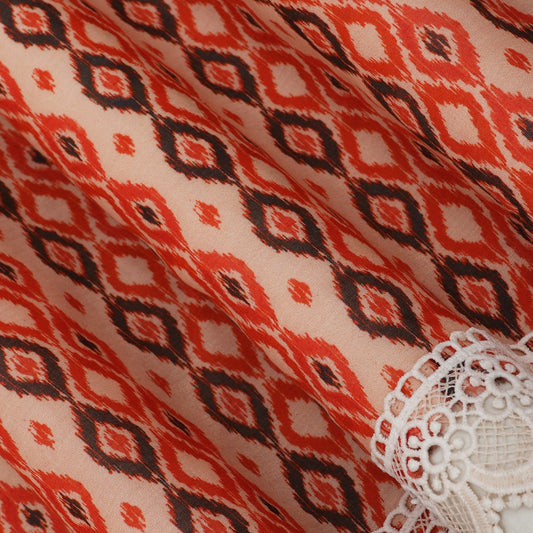 Cotton Printed Border Embroidery Fabric