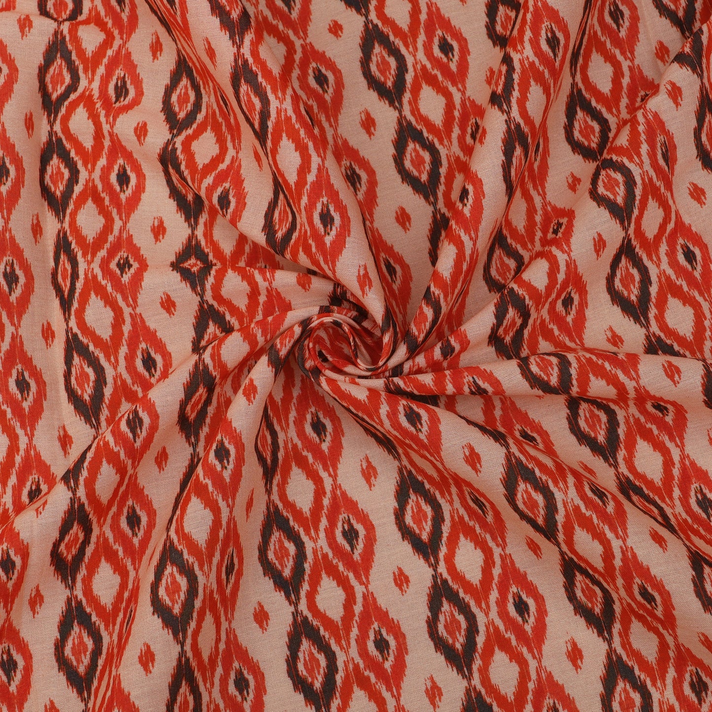 Cotton Printed Border Embroidery Fabric