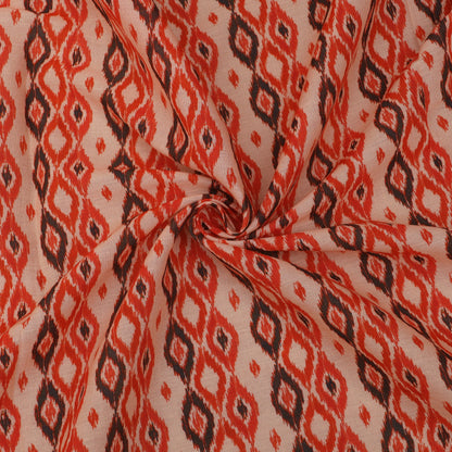 Cotton Printed Border Embroidery Fabric