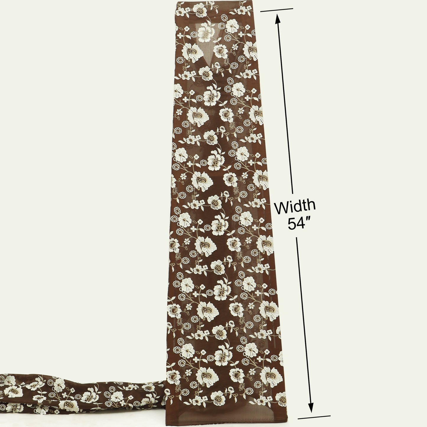 Chanderi Embroidery Fabric