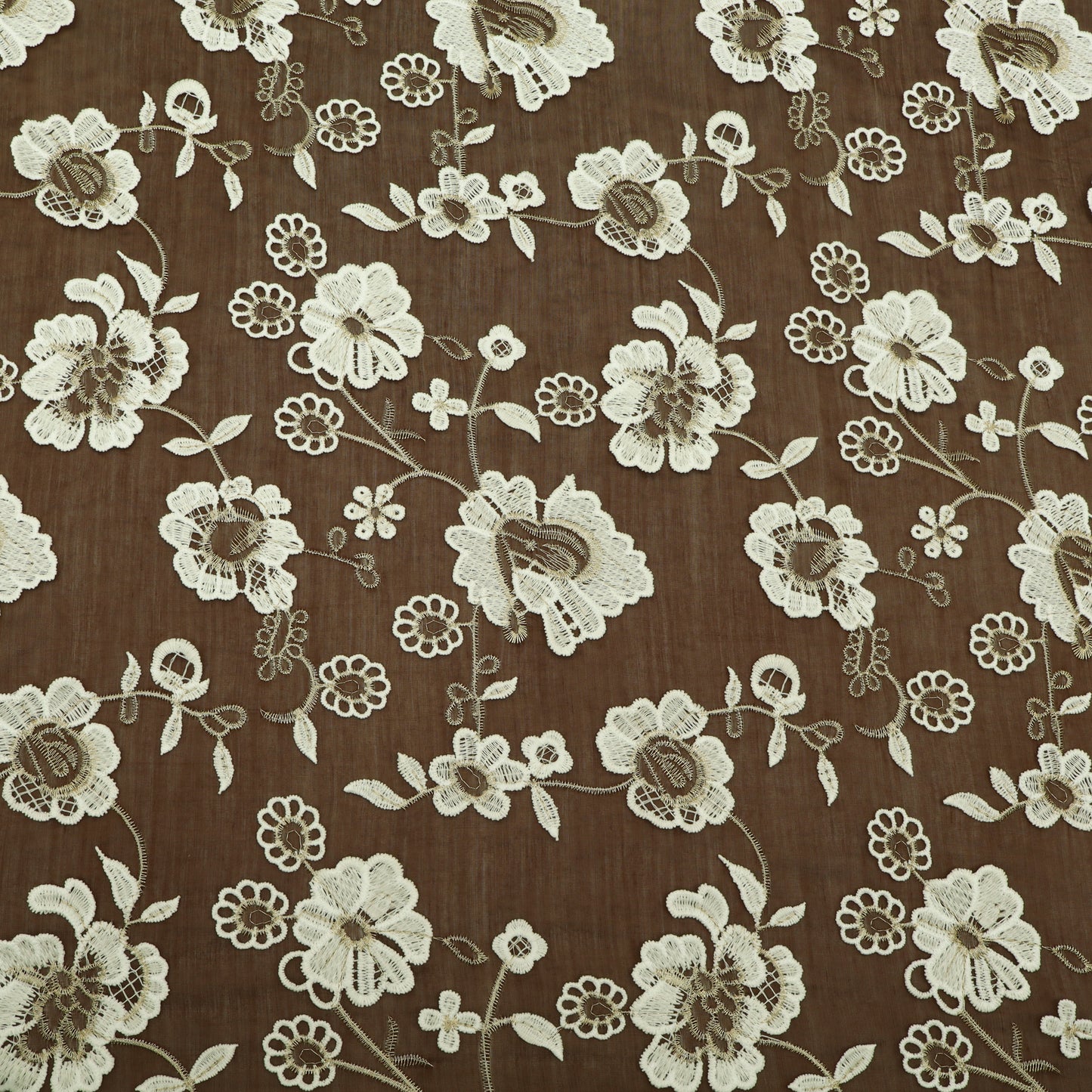 Chanderi Embroidery Fabric