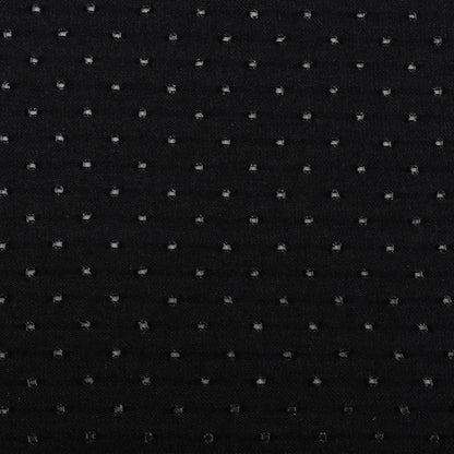 Black Color Denim Embroidery Fabric