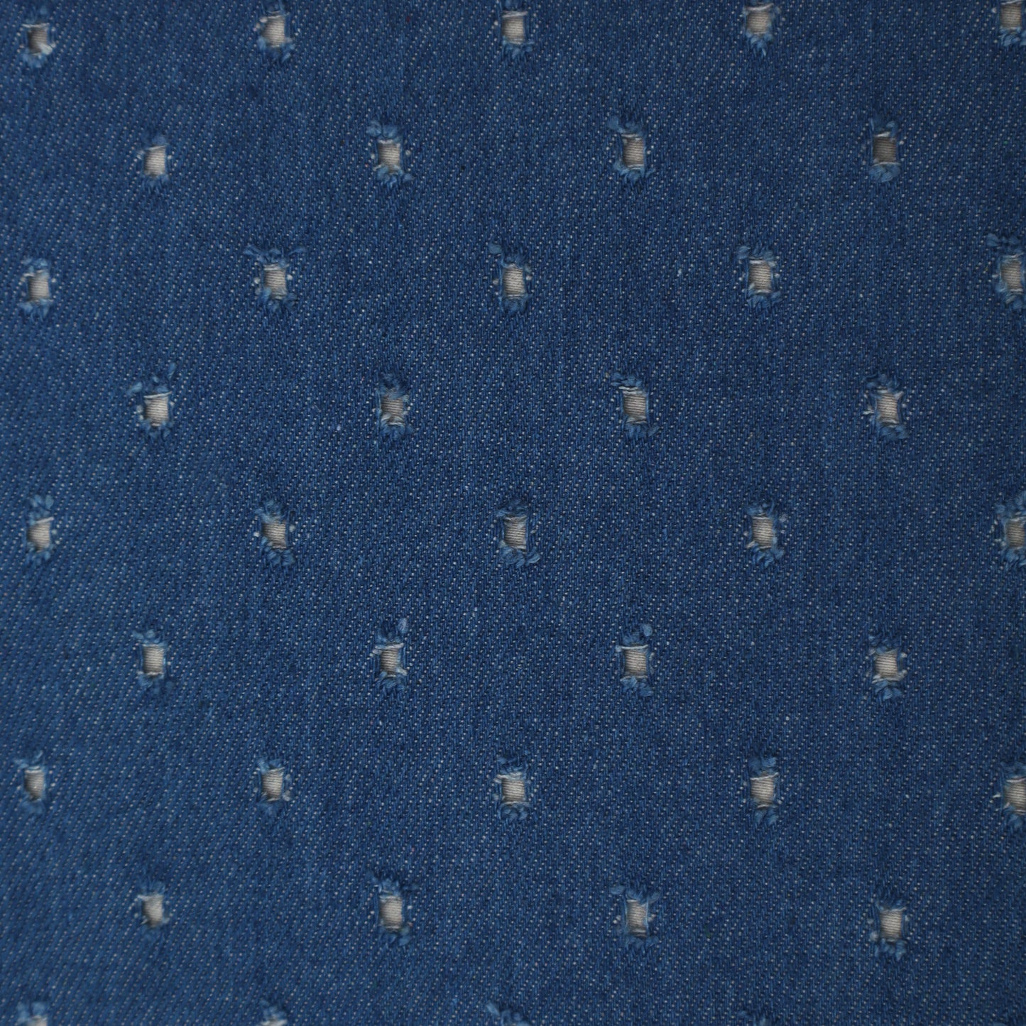 Denim Embroidery Fabric