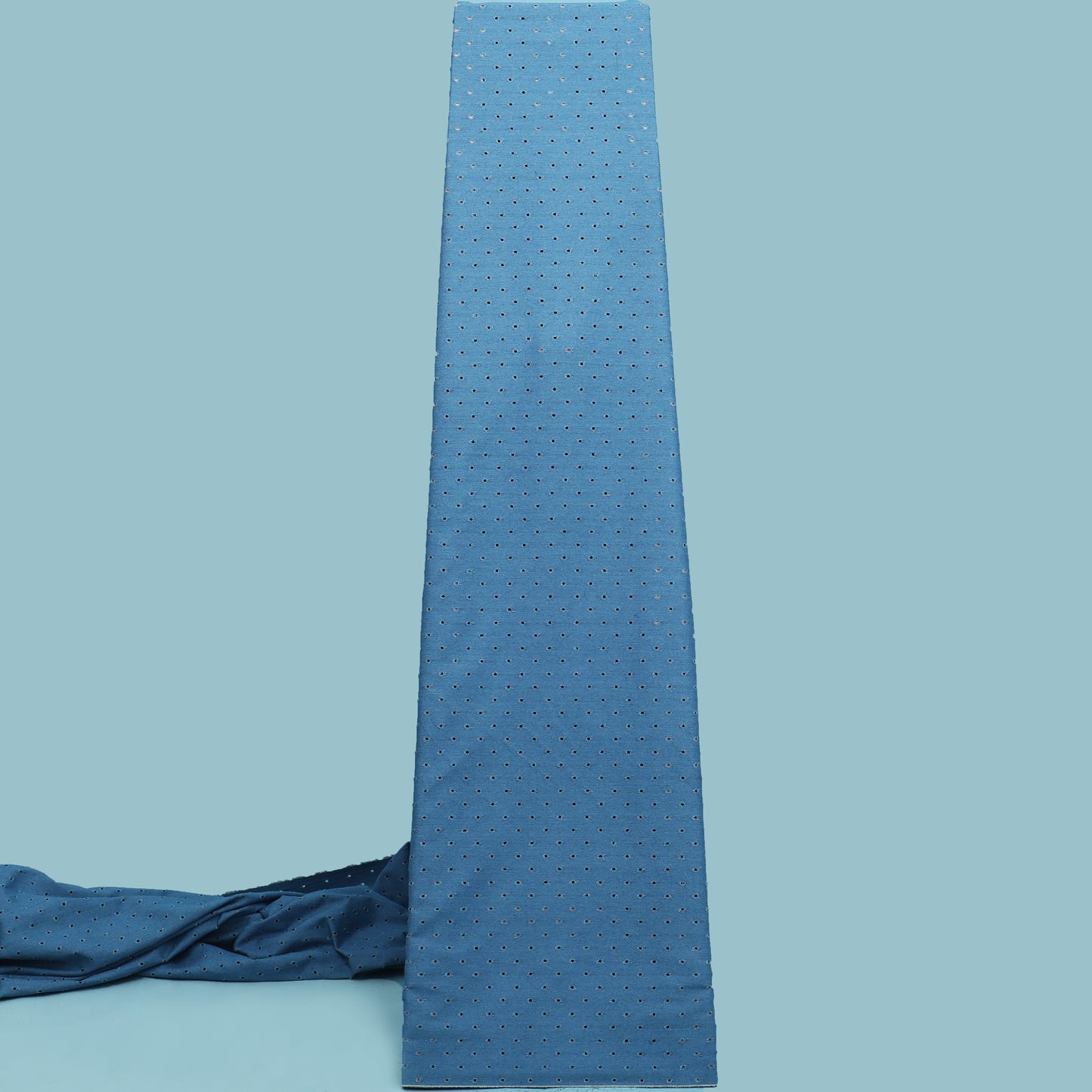 Denim Embroidery Fabric