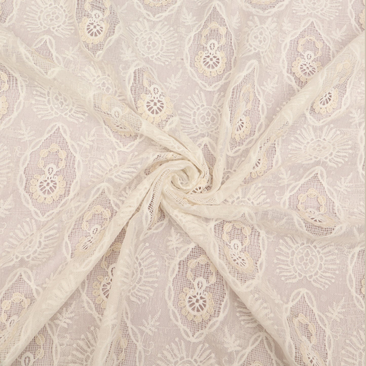 Net Crosia Embroidery Fabric