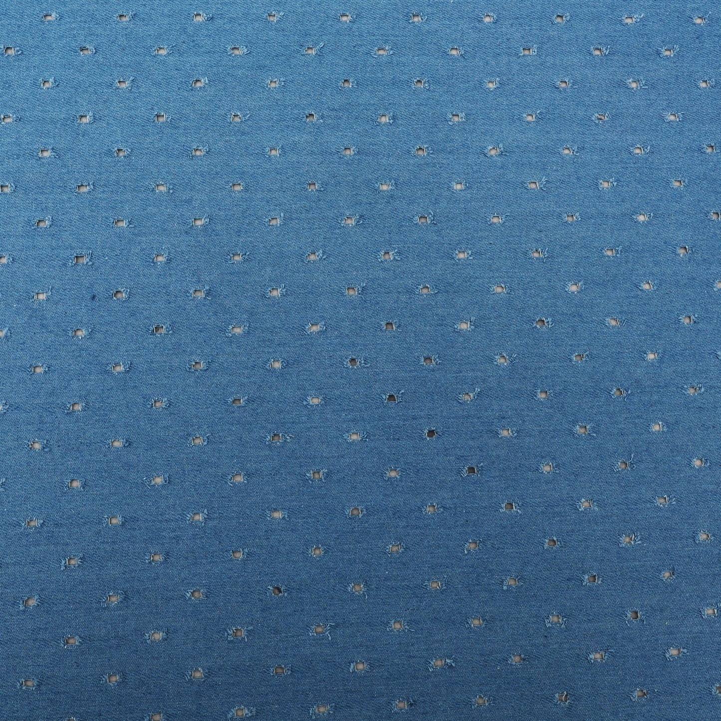 Denim Embroidery Fabric