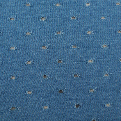 Denim Embroidery Fabric