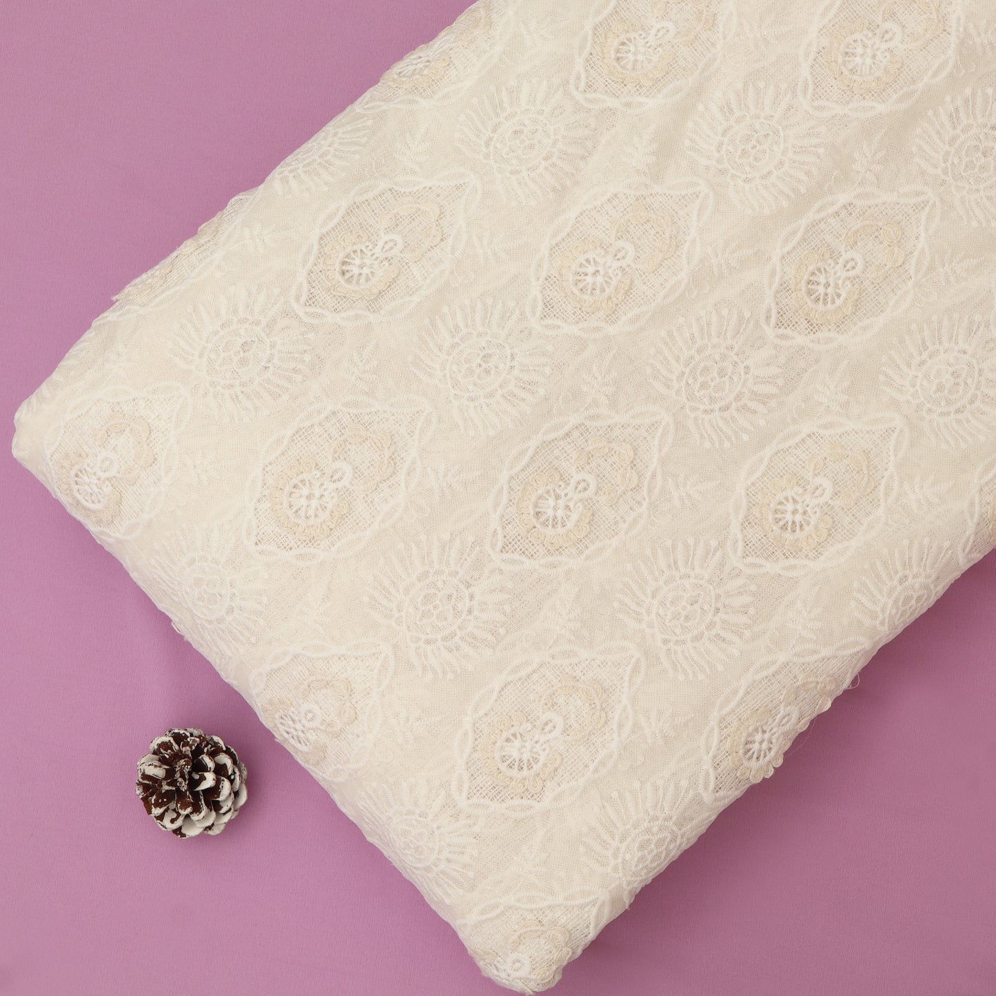 Net Crosia Embroidery Fabric