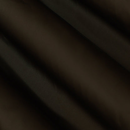 Dark Brown Color Armani Satin Fabric