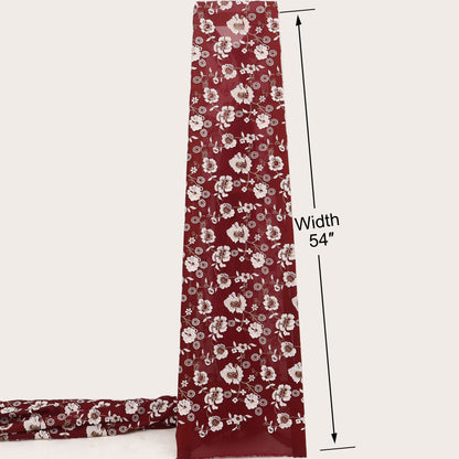 Chanderi Embroidery Fabric