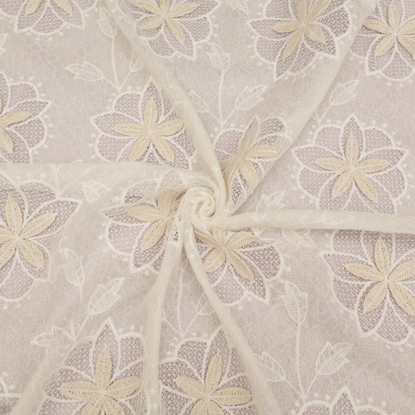 Net Crosia Embroidery Fabric