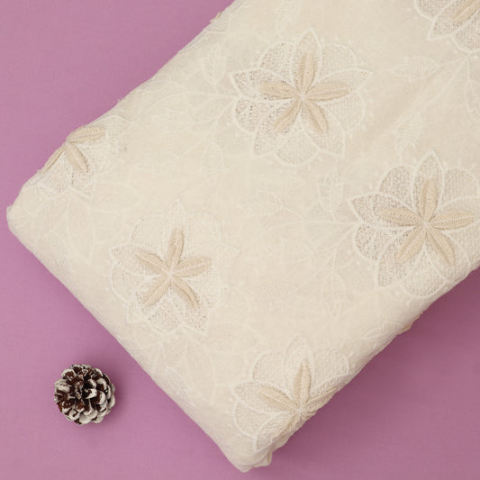 Net Crosia Embroidery Fabric