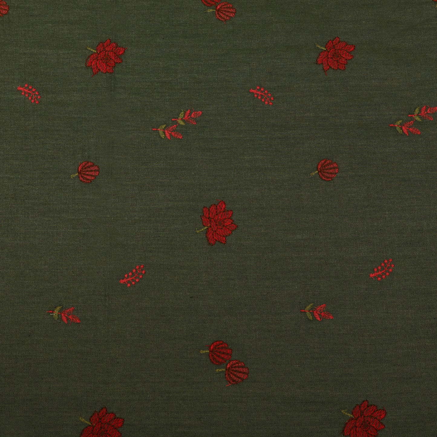 Demin Embroidery Fabric