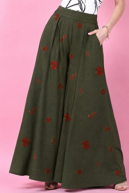 Demin Embroidery Fabric