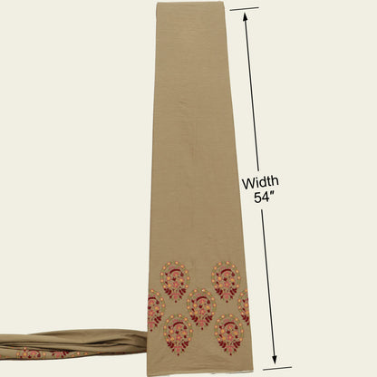 Denim Embroidery Fabric
