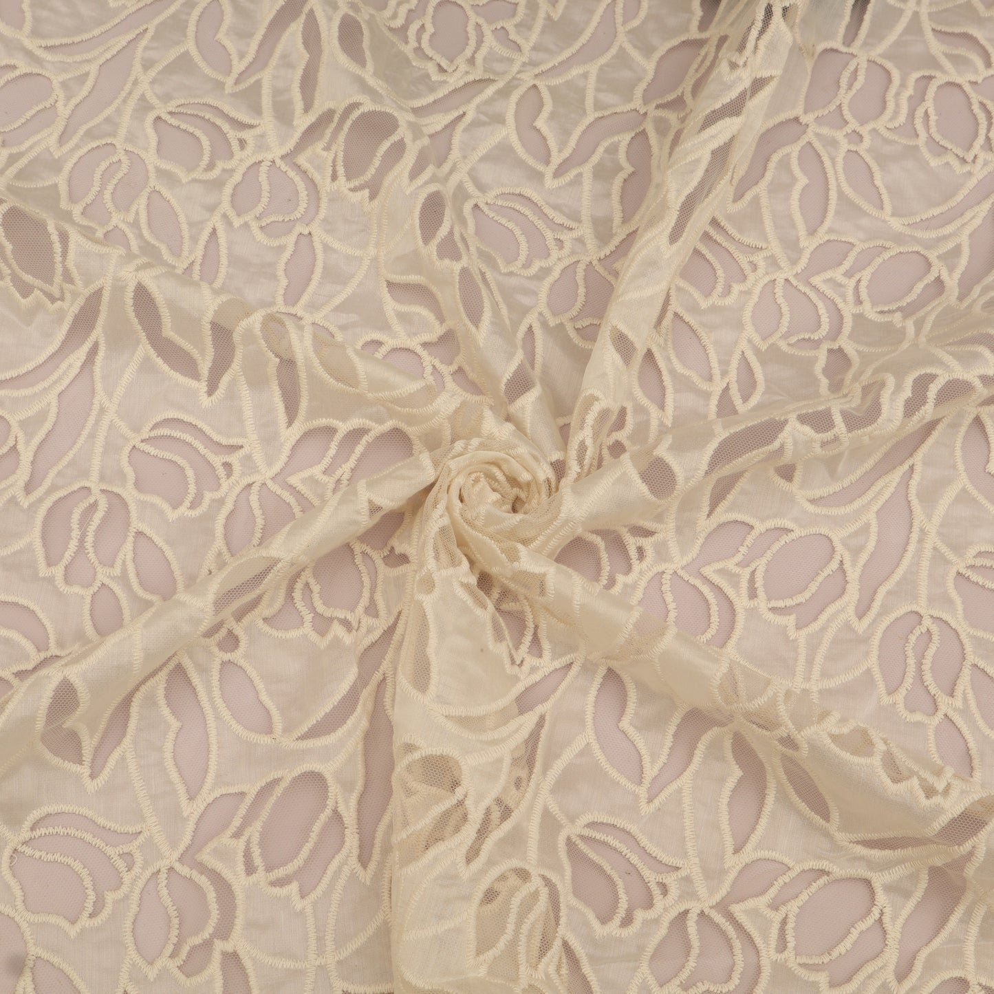 Net Embroidery Fabric