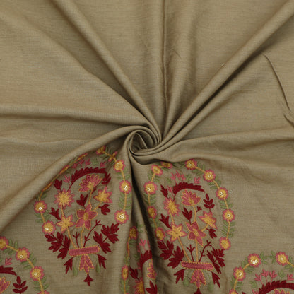Denim Embroidery Fabric
