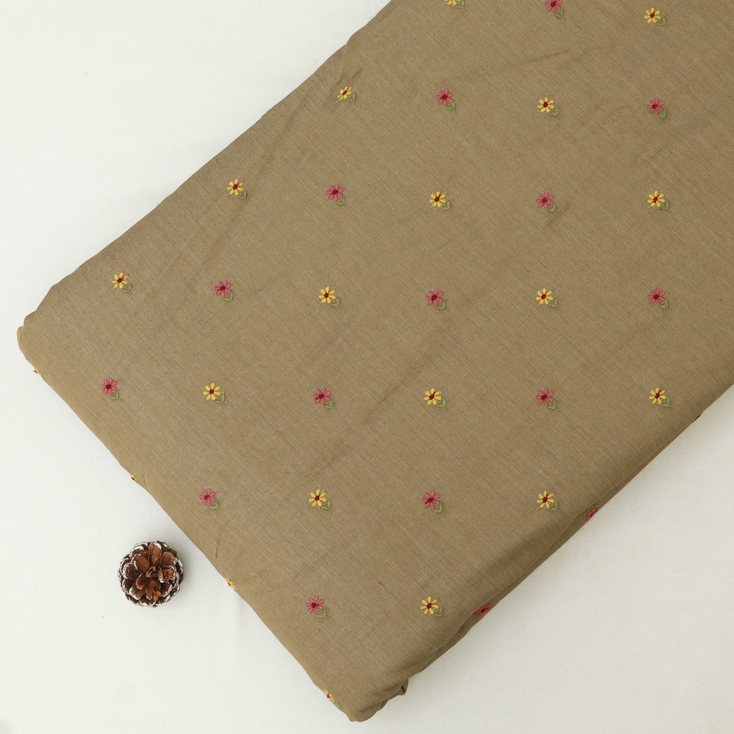 Denim Embroidery Fabric