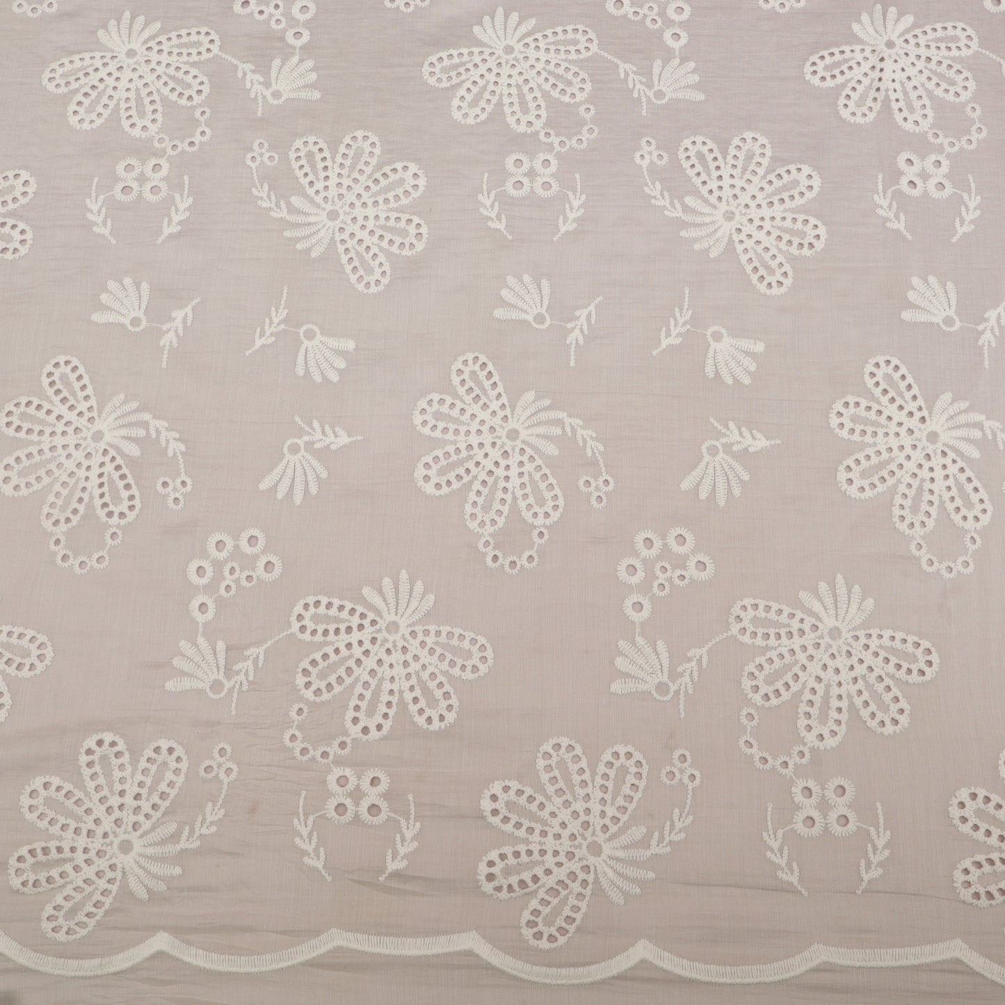 Net Embroidery Fabric