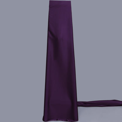 Purple Color Armani Satin Fabric