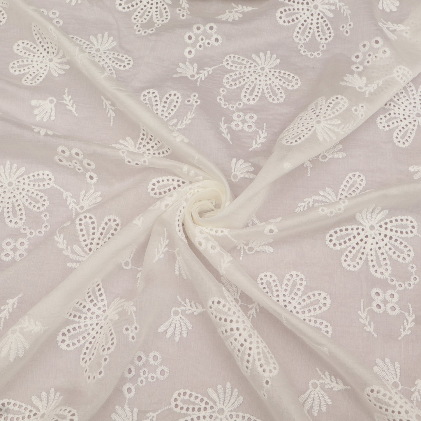 Net Embroidery Fabric