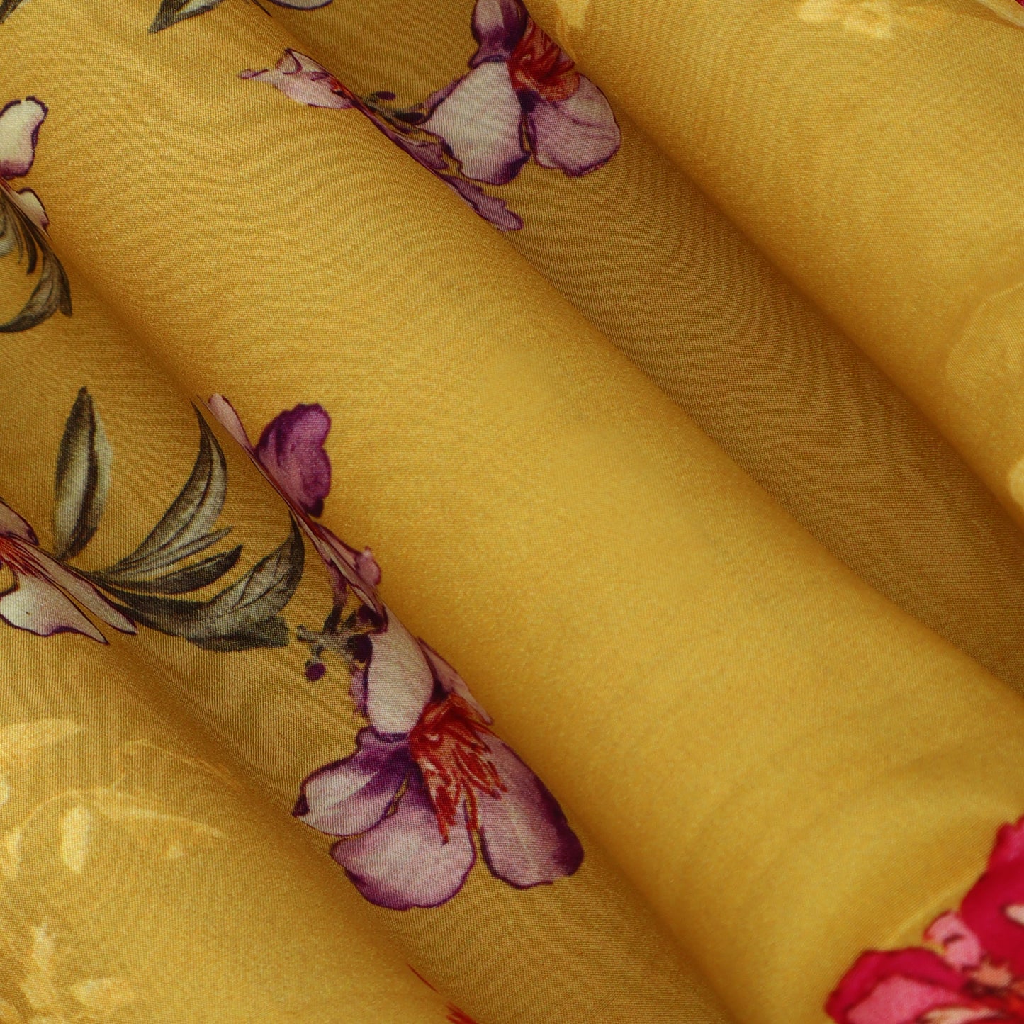 Multicolor Crepe Print Fabric