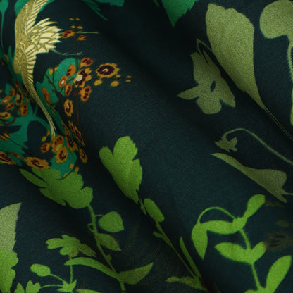 Multicolor Crepe Print Fabric