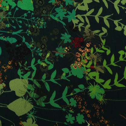 Multicolor Crepe Print Fabric