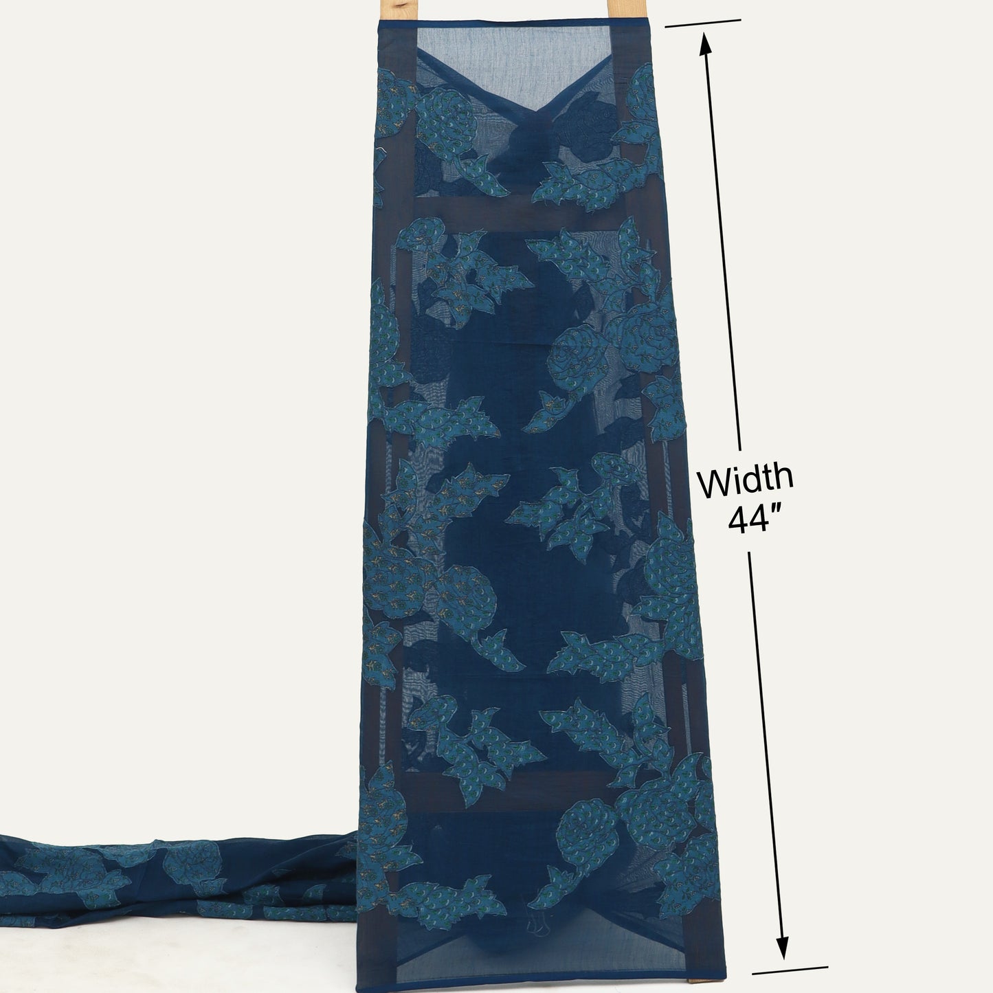 Chanderi Embroidery Fabric