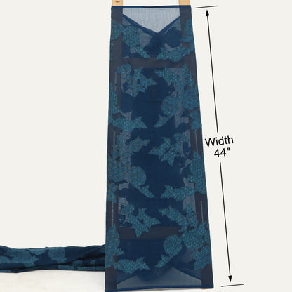 Chanderi Embroidery Fabric