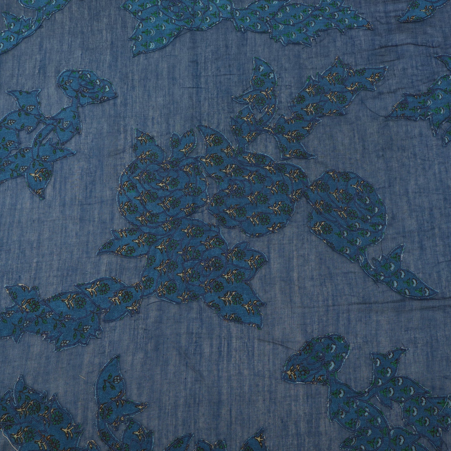 Chanderi Embroidery Fabric
