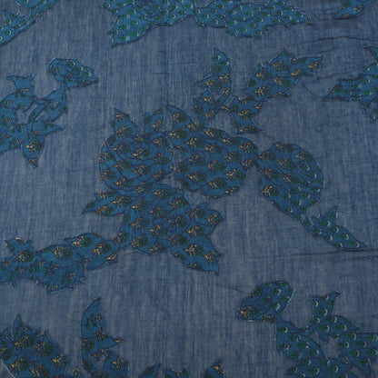 Chanderi Embroidery Fabric