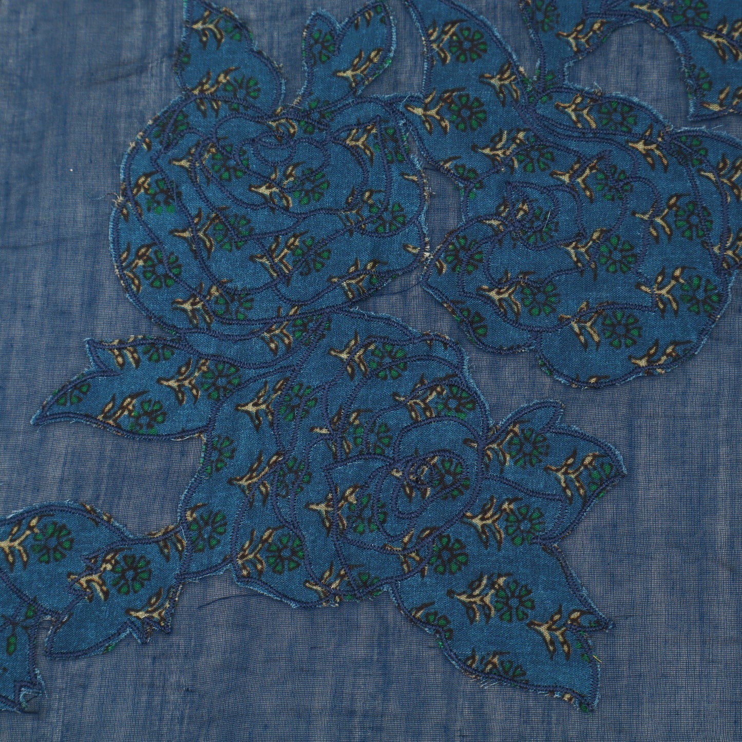 Chanderi Embroidery Fabric