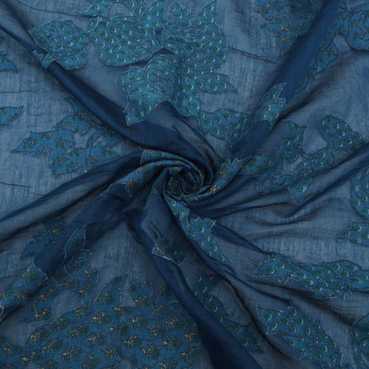 Chanderi Embroidery Fabric