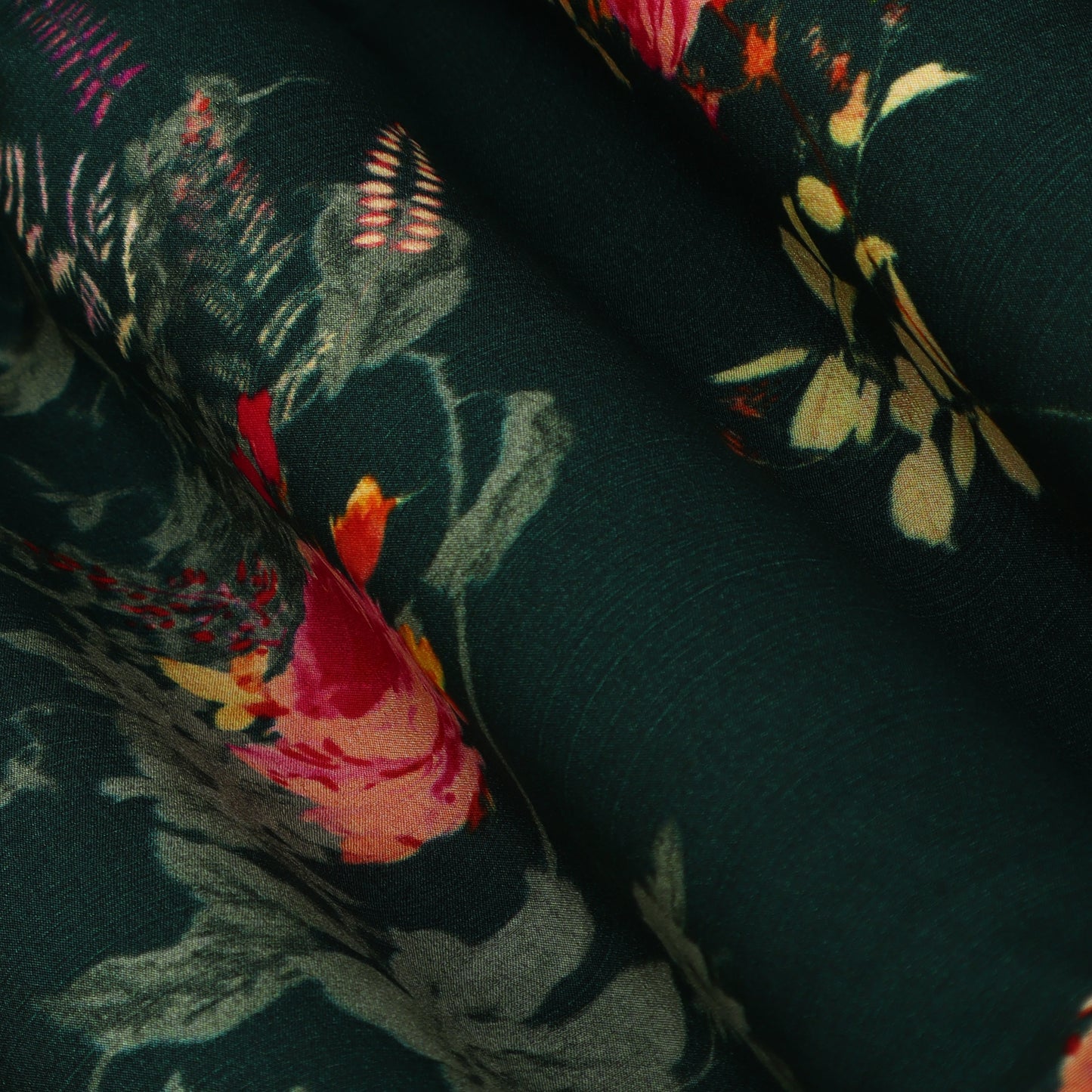 Multicolor Crepe Print Fabric