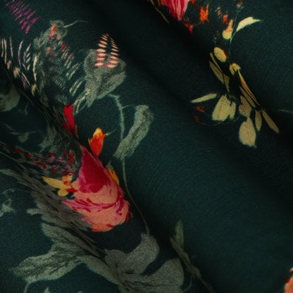 Multicolor Crepe Print Fabric