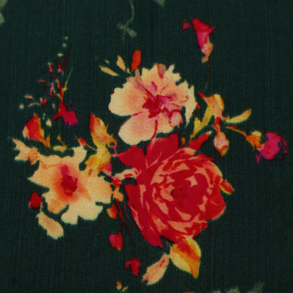 Multicolor Crepe Print Fabric