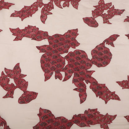 Chanderi Embroidery Fabric