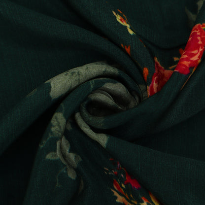 Multicolor Crepe Print Fabric