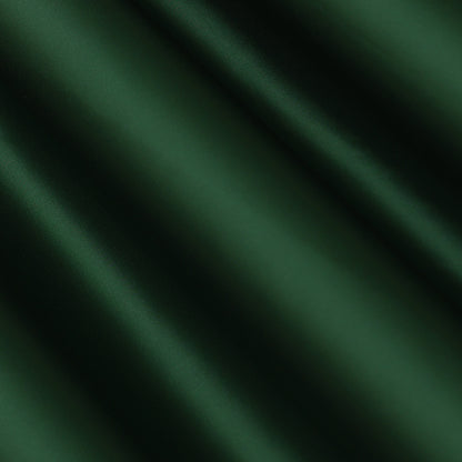 Pine Green Color Armani Satin Fabric