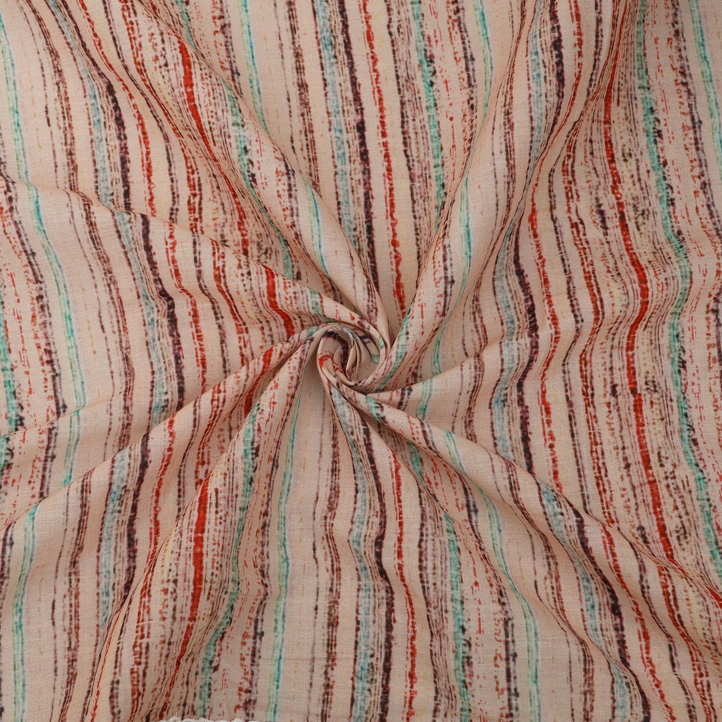 Cotton Printed Border Embroidery Fabric