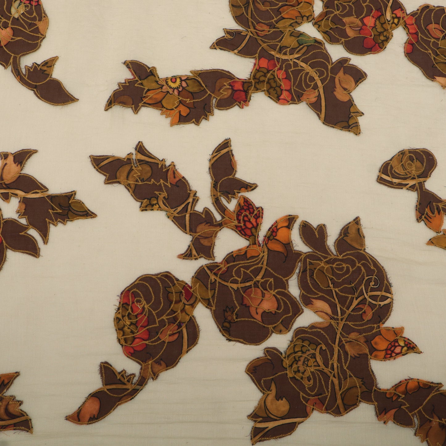 Chanderi Embroidery Fabric