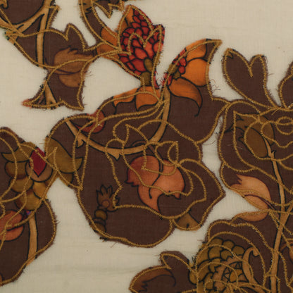 Chanderi Embroidery Fabric