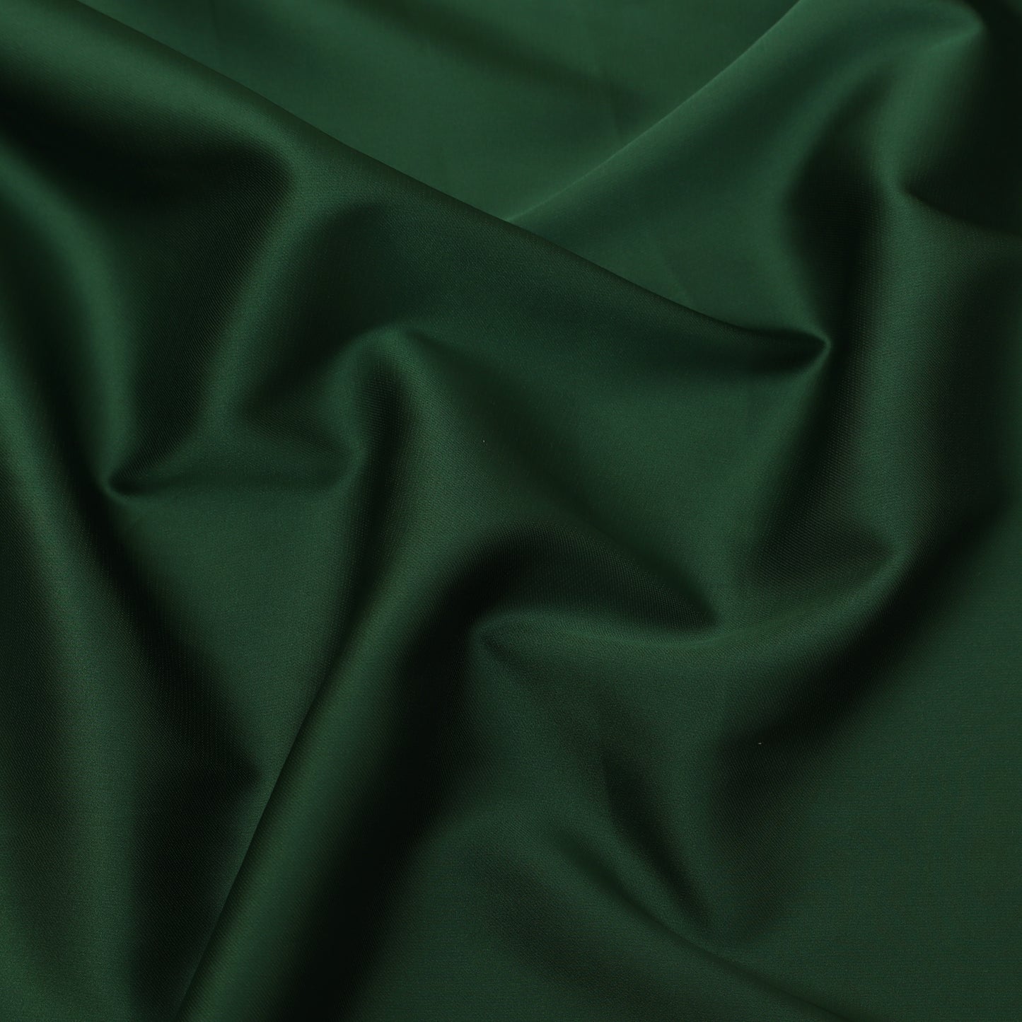 Pine Green Color Armani Satin Fabric