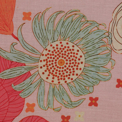 Floral Design Cotton Printed Fabric
